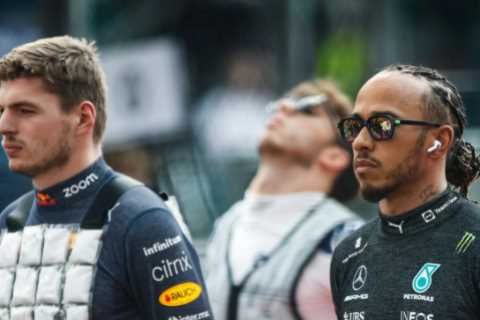 Lewis Hamilton gives surprising reaction to Max Verstappen’s Sky F1 boycott as he blasts social..