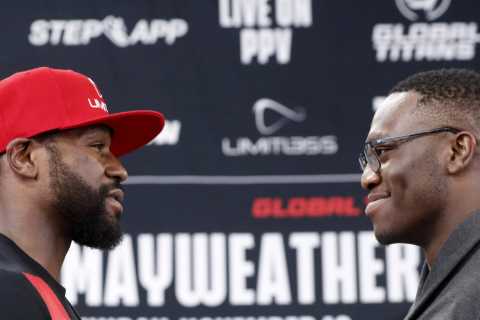 Fans all saying the same thing after Floyd Mayweather against Deji fight PPV is priced at hefty £16...