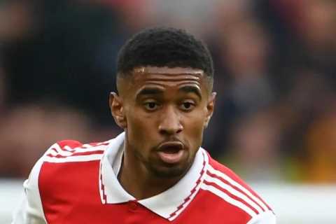 New Arsenal hero Reiss Nelson promises to give shirts to the TWO people who captained him in..