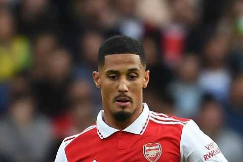 Arsenal facing fight to keep hold of William Saliba with Atletico Madrid eyeing up free transfer..
