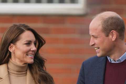 Princess Kate looks chic in head-to-toe camel as she visits community hub with Prince William