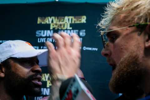 Floyd Mayweather gets green light to fight Jake Paul which has ‘potential to be bigger’ than $100m..