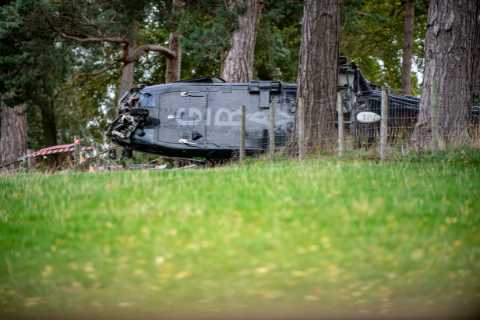 Hero horse trainer ‘rescued millionaire owner from helicopter wreckage before ex-Forces passerby..