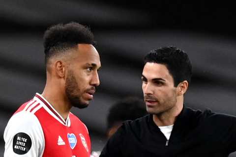 Ruthless Mikel Arteta terrified Arsenal dressing room after axing captain Pierre-Emerick Aubameyang ..