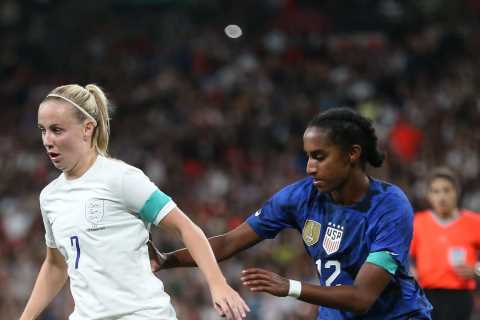 Arsenal and England ace Beth Mead criticises ‘disappointing’ decision to host World Cup in Qatar
