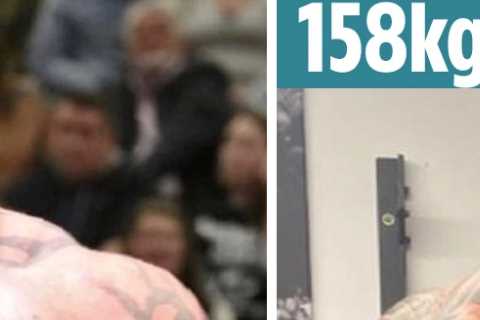 Eddie Hall’s insane body transformation after shedding SIX STONE for fight vs Game of Thrones star..