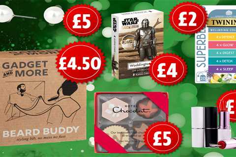 25 of the best Christmas stocking fillers for adults under £5 including Boots and B&amp;M