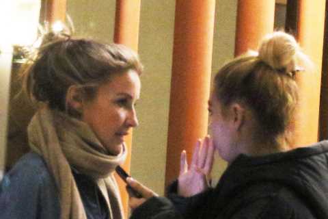 Strictly’s Helen Skelton and Molly Rainford pictured looking emotional as they have deep chat after ..