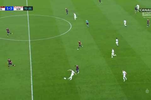 Watch Arsenal favourite Lukas Podolski score beauty from inside his OWN HALF as fans laud ‘best..