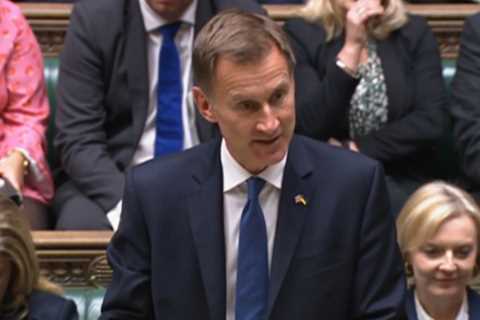 Jeremy Hunt to set out £60bn of tax rises and cuts – hitting Brits with up to £25bn in hikes