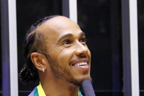 ‘I feel like I’m one of you’ – Lewis Hamilton officially receives Brazilian citizenship ahead of..