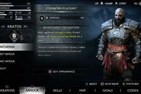 God of War Ragnarök’s best armour: how to get the secret Steinbjorn Armour
