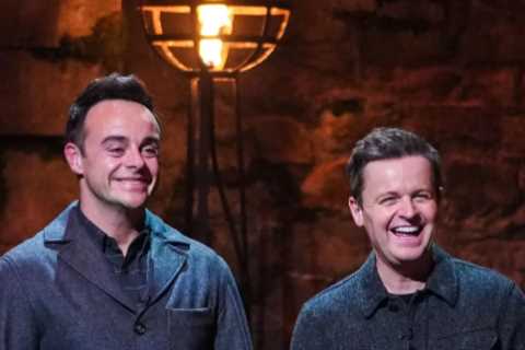 Ant and Dec took a swipe at Matt Hancock after he sings Ed Sheeran on I’m A Celeb
