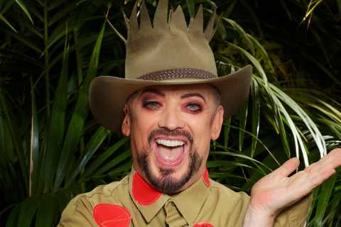Gogglebox star takes a swipe at Boy George in the I’m A Celeb jungle