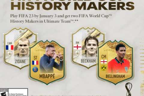 FIFA 23 is giving away two free FUT cards for World Cup 2022