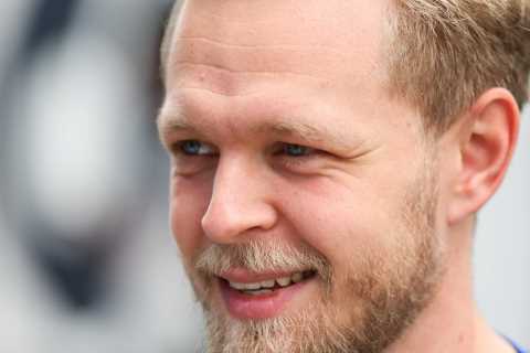 Kevin Magnussen snatches shock pole position at Brazilian GP as chaotic qualifying session hit by..