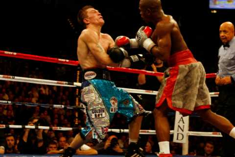 Ricky Hatton, 44, opens door to sensational rematch with Floyd Mayweather over 15 years after Las..