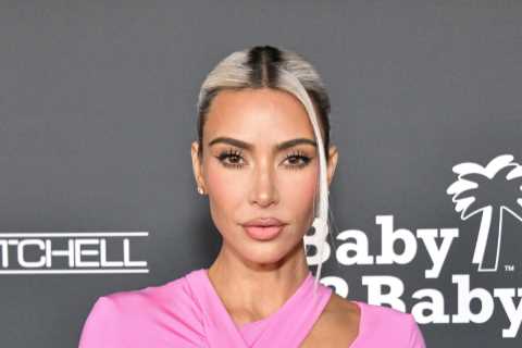 Kim Kardashian flaunts her thin figure in tight pink dress at gala after star sparks concern over..