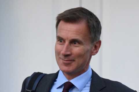 Chancellor Jeremy Hunt takes a sly dig at Matt Hancock after he ate grim animal parts in I’m A..