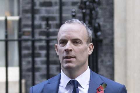 Dominic Raab told staff off when  his social media posts flopped online