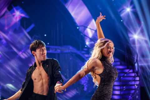 Strictly favourite Molly Rainford wows judges in thigh-cut dress with near-perfect rumba