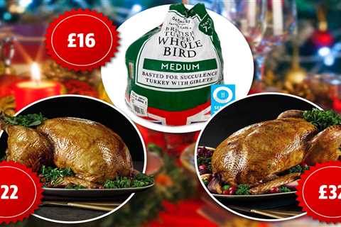 Cheapest Christmas Turkeys 2022 – Our top bird is from a bargain supermarket and costs £22