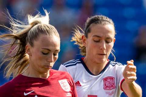 Everton heroine Toni Duggan makes history as she becomes first England footballer in the WSL to..