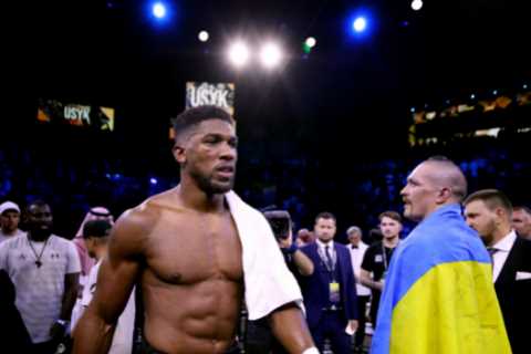 Anthony Joshua could fight for world title against Filip Hrgovic next with Oleksandr Usyk set to..