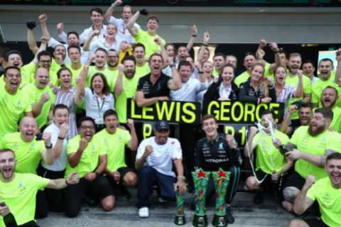 ‘Won’t be a problem’ – Lewis Hamilton confident of working relationship with George Russell after..