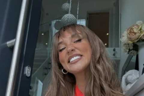Megan McKenna looks almost unrecognisable as she reveals brunette hair transformation in stunning..