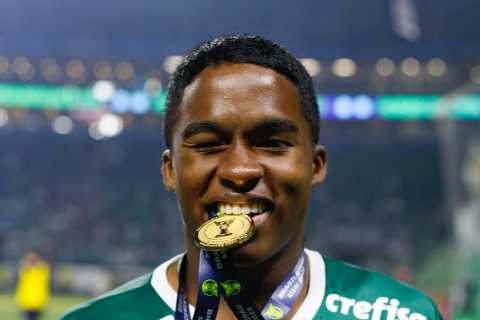 Brazilian ace Endrick, 16, learning English in huge transfer hint after Chelsea visit and reveals..