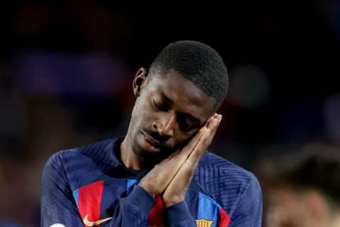 Chelsea transfer blow as Barcelona president confirms new contract talks planned with Ousmane..