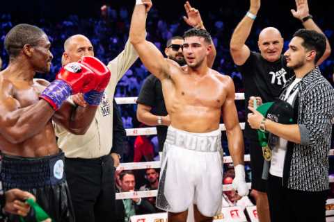 Tommy Fury’s dad John wants son’s celebrity grudge match with Jake Paul on Tyson’s 62,000-seat..