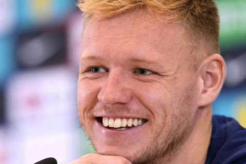 Arsenal’s Aaron Ramsdale reveals he watched England at 2018 World Cup from Linekers Bar in Ayia..