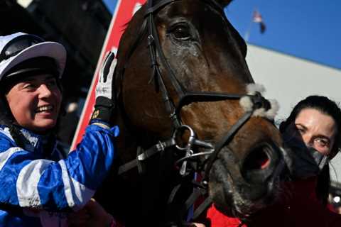 Bryony Frost: Frodon could fly through the mud at Haydock’s Betfair Chase – we’re not scared of A..