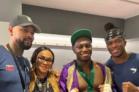 KSI gives scathing assessment on Deji and says brother got ‘beat up’ by Floyd Mayweather in..
