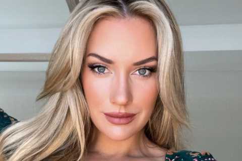‘Here’s my cleavage for the last time’ – Paige Spiranac treats fans to final busty selfie in case..