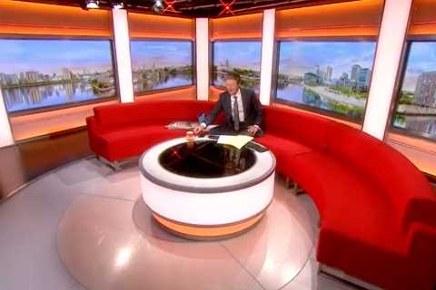 Naga Munchetty disappears from BBC Breakfast 20 minutes into show – forcing Charlie Stayt to host..