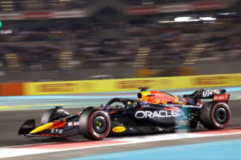 Max Verstappen takes pole position for Abu Dhabi GP a year after controversial F1 title win with..
