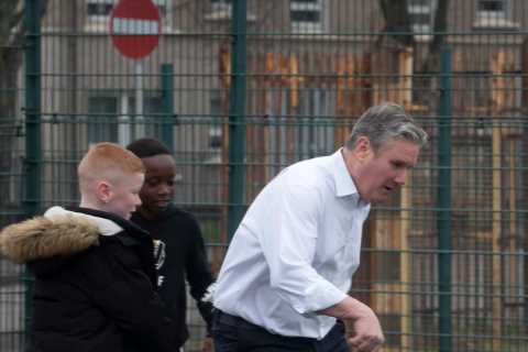 Keir Starmer admits his fave footie memory was watching England lose to Germany on penalties at..
