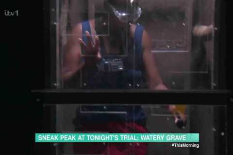 I’m A Celeb’s Charlene White quits first Bushtucker trial after being plunged into Watery Grave..