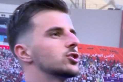 Fans all say the same thing after Mason Mount appears to sing God Save The QUEEN in anthem gaffe..