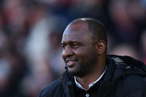 Patrick Vieira to find out Crystal Palace transfer budget as US owners Textor, Harris and Blitzer..