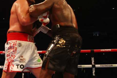 Tyson Fury pushed me and I twisted two ligaments in my foot in ‘massive breach’ of rules, claims..