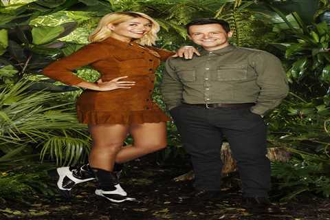Holly Willoughby posts rare picture of all three of her children in the I’m A Celeb jungle