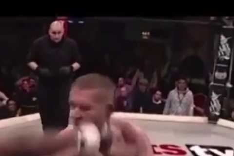 Watch Dillian Whyte throwback clip of brutal MMA KO amid feud with UFC aces Francis Ngannou and..