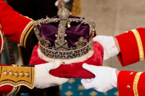 Will King Charles wear the same crowns as the Queen?