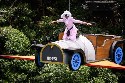 Lioness Jill Scott admits she’s scared of heights after Chitty Chitty Bang Bang-themed Bushtucker..