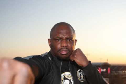 Dillian Whyte believes he one of the world’s best five heavyweights and is THIRD behind Tyson Fury..