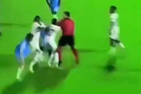 Watch Sunderland stars fight with Al-Shabab in Dubai FRIENDLY… and co-owners has to run on pitch to ..